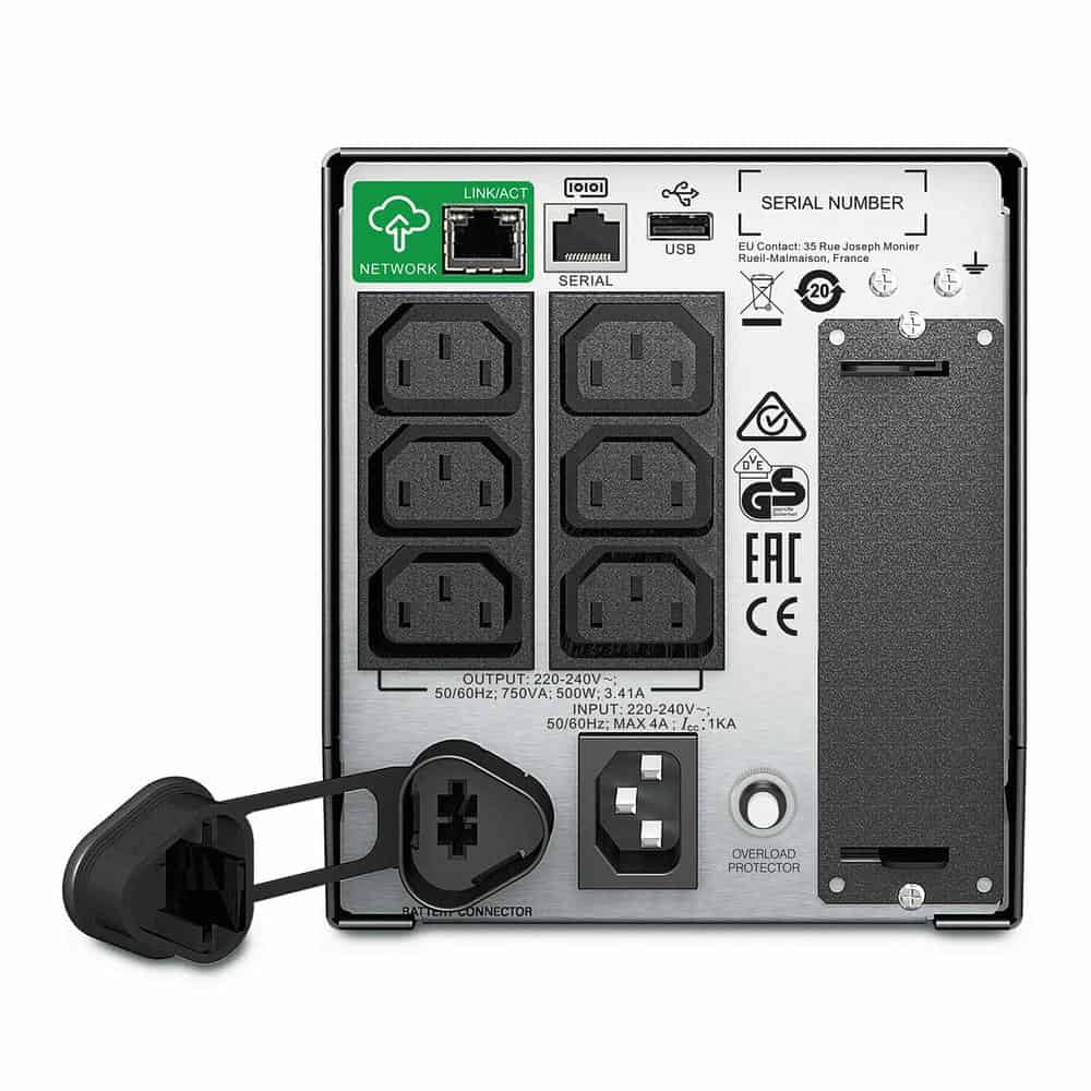 APC Smart-UPS 750VA Tower LCD 230V with SmartConnect Port